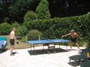 James Thrashing Andrew At Table Tennis