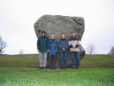 James, Tessa, Lizzie, Andrew at Avebury