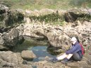 Tessa By a Rock Pool